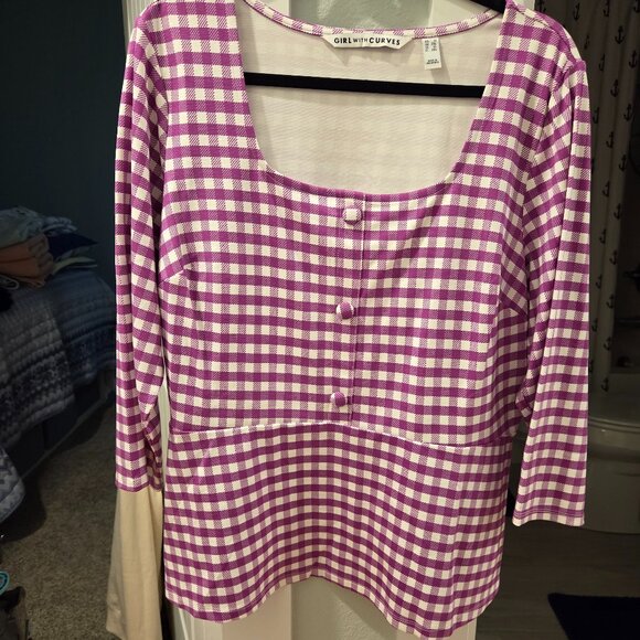 Girl with Curves Ladies blouse - Picture 1 of 6